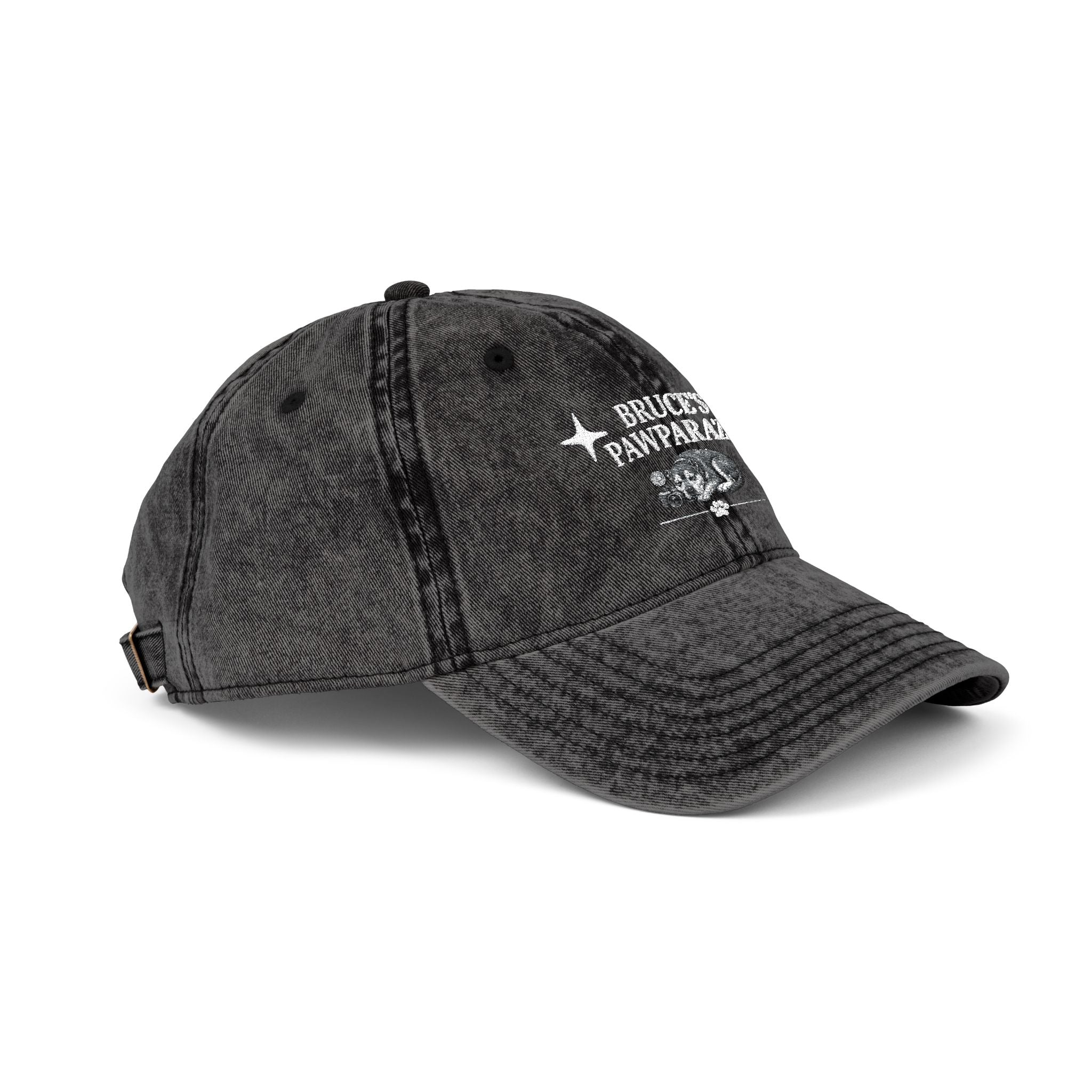 Bruce's Pawparazzi - Vintage Baseball Cap