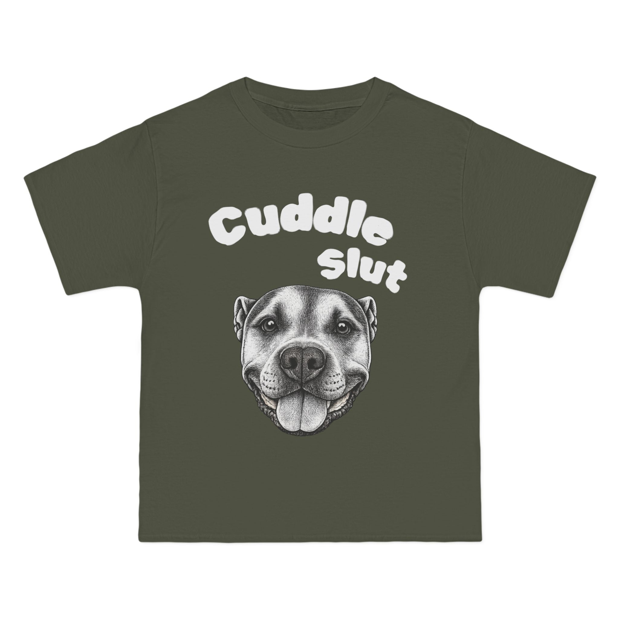 Cuddle Slut Dog Face T-Shirt