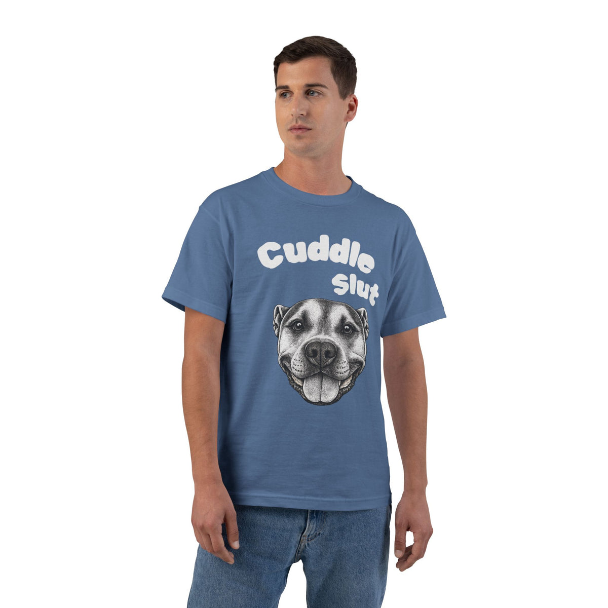 Beefy Cuddle Slut Dog T-Shirt