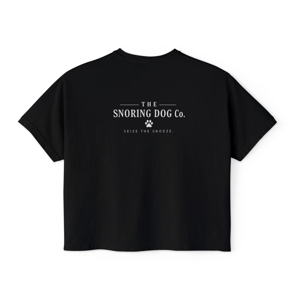 Emotional Support Boxy Tee — Womens Graphic Shirt