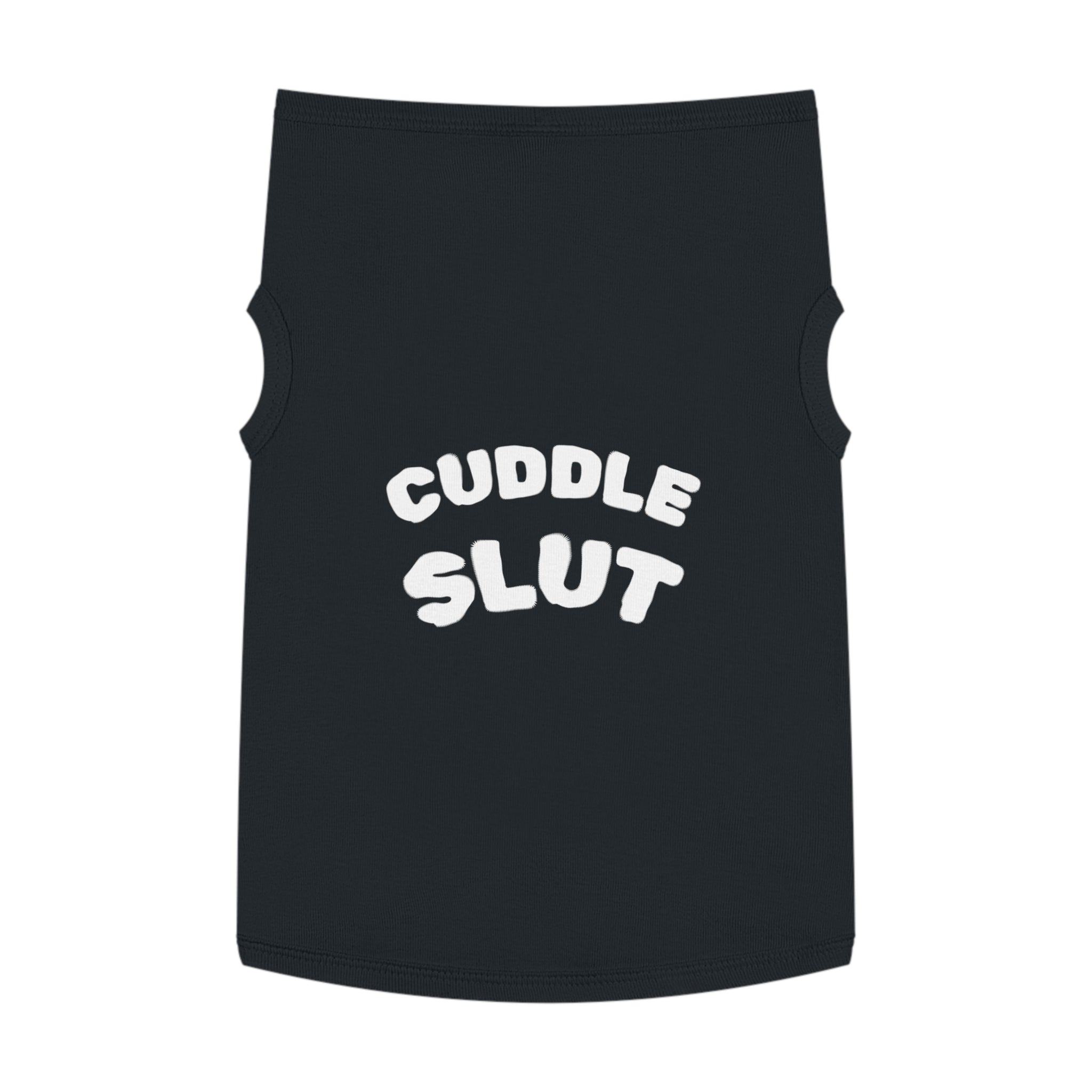 "Cuddle Slut" Funny Dog Shirt