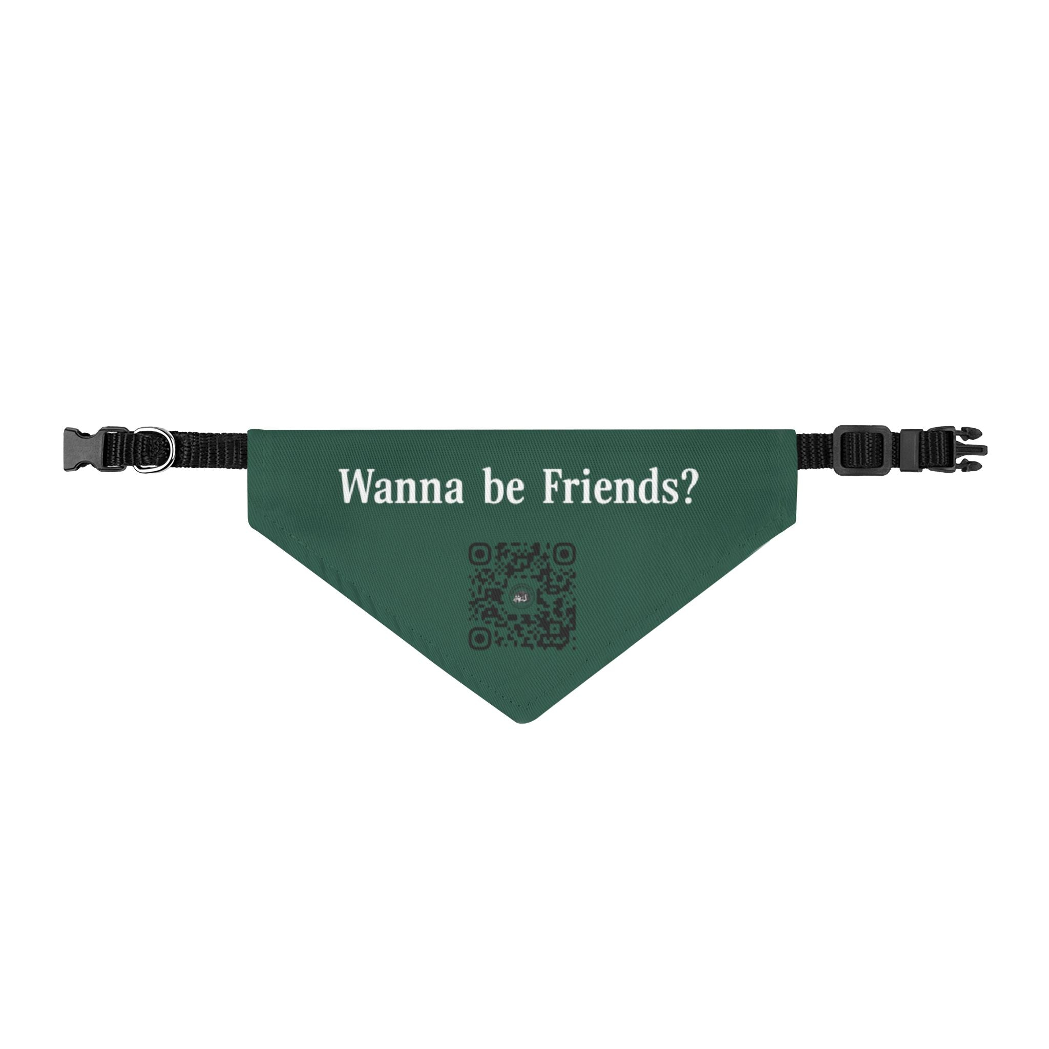 follow bruce Clip-on Pet Bandana