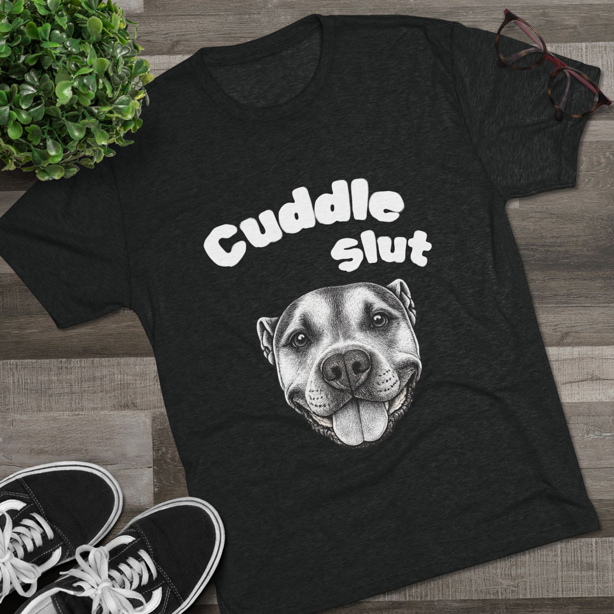 Cuddle Slut Tri-blend T-Shirt