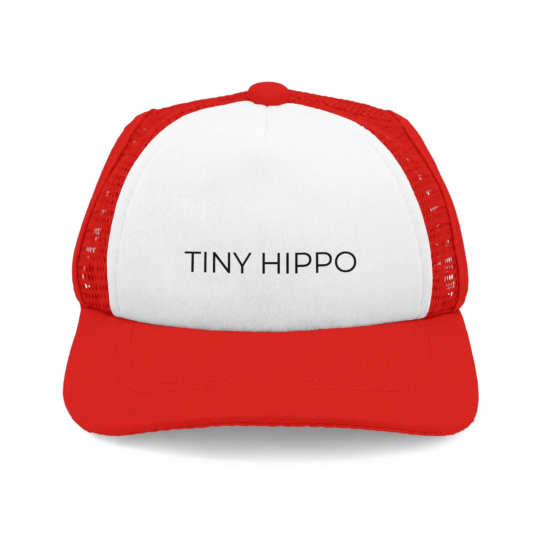 Tiny Hippo Foam Dog Cap