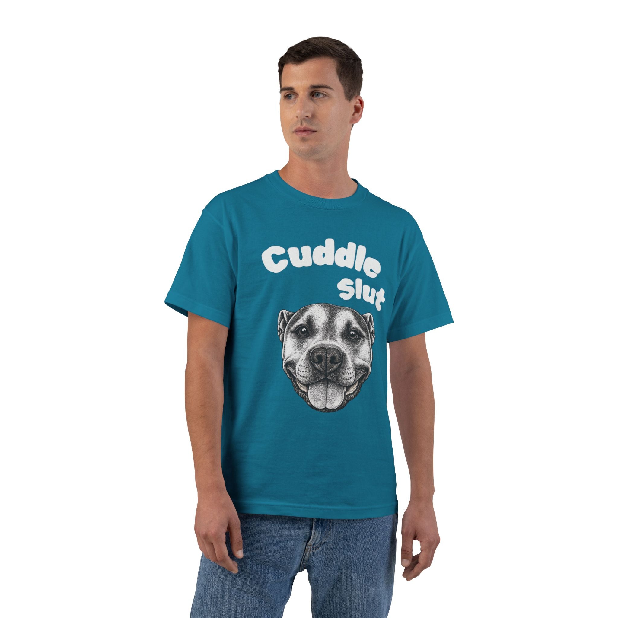 Beefy Cuddle Slut Dog T-Shirt