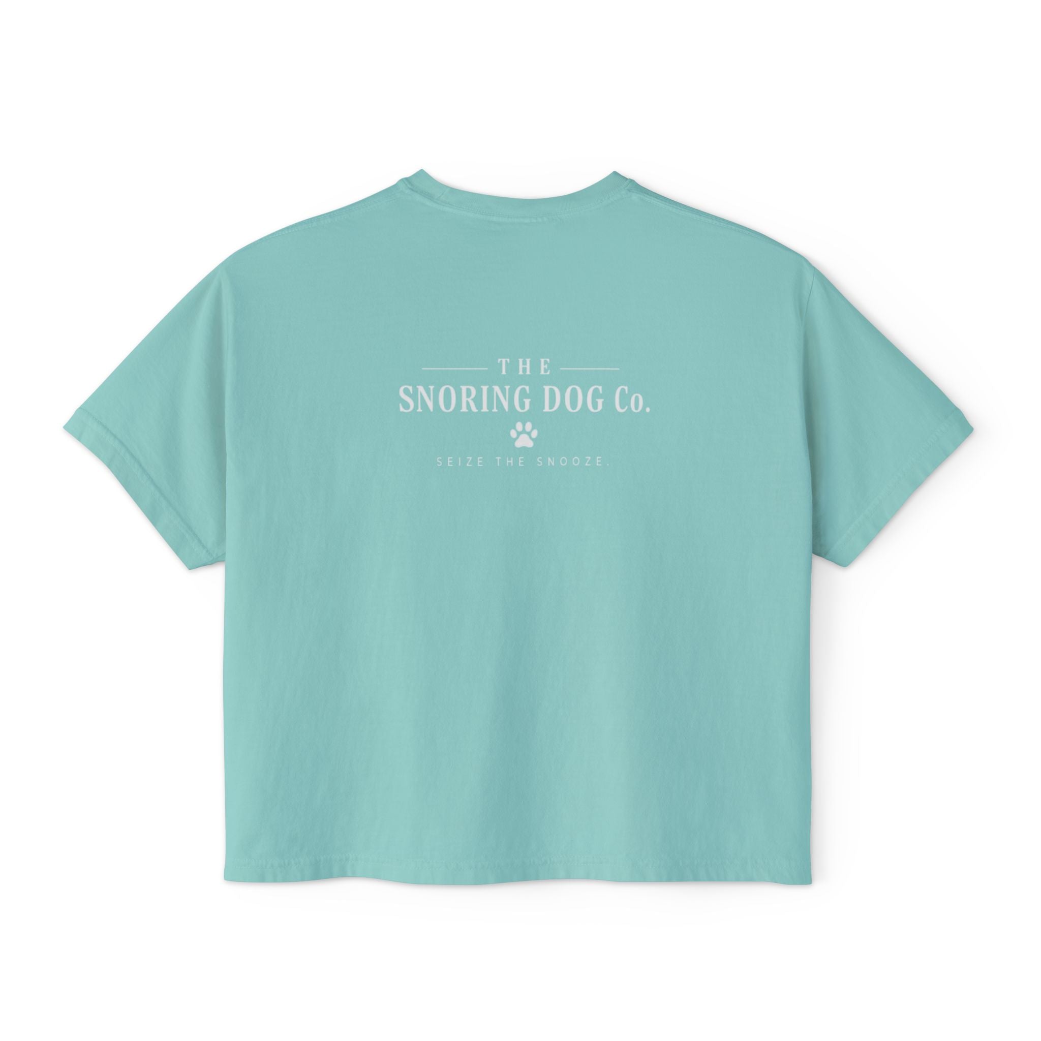 Emotional Support Boxy Tee — Womens Graphic Shirt
