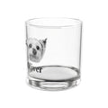 Personalized Dog Whiskey Glass - 10oz Rocks Glass with Pet Photo and Name