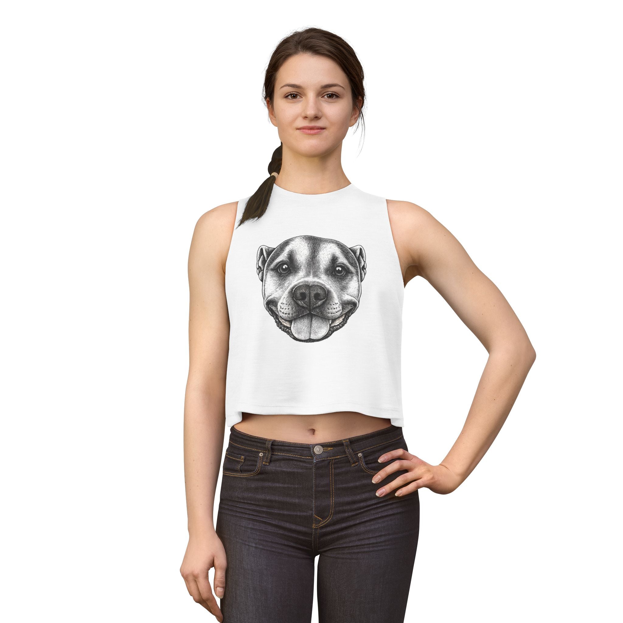 Smiley Bruce Women's Crop Top