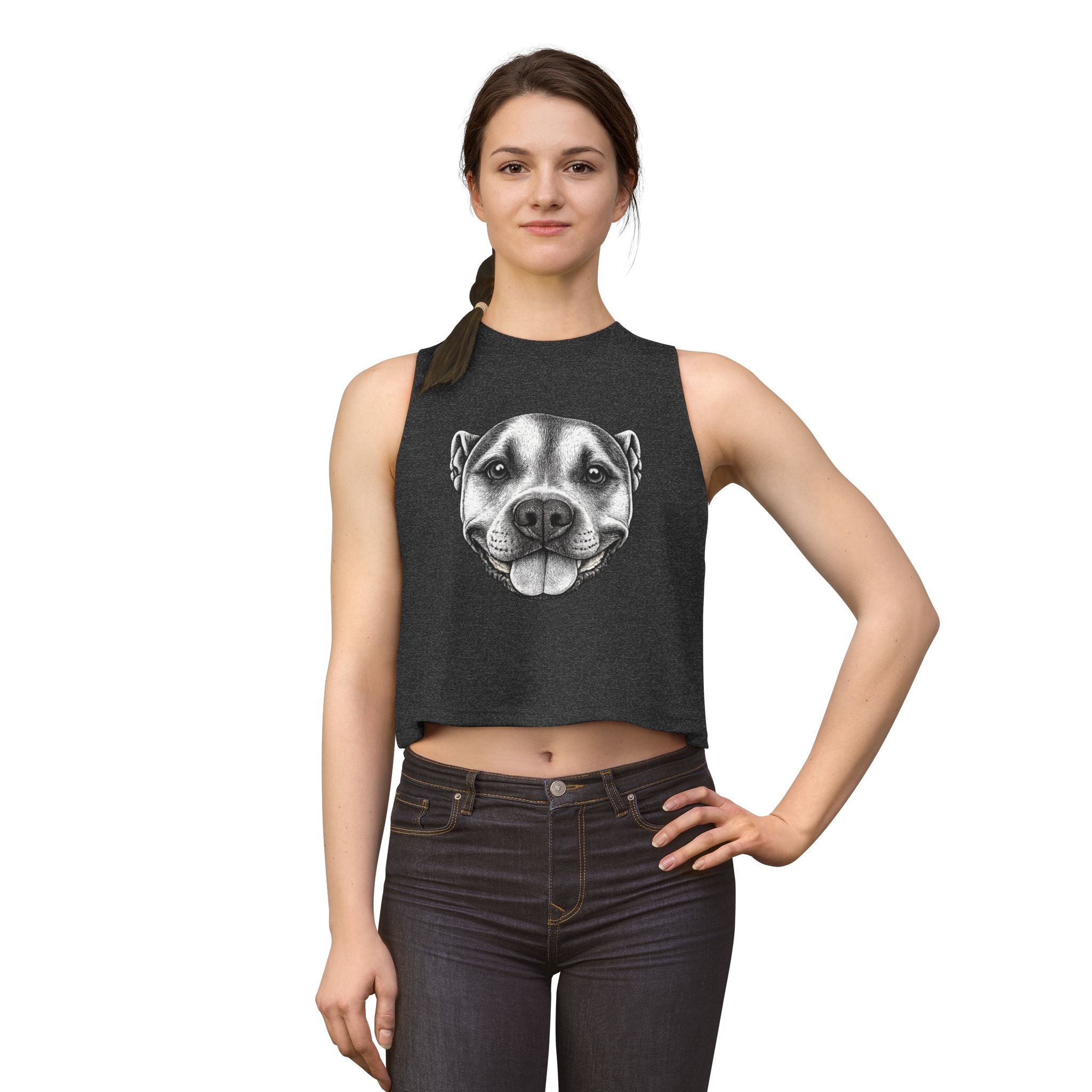 Smiley Bruce Women's Crop Top