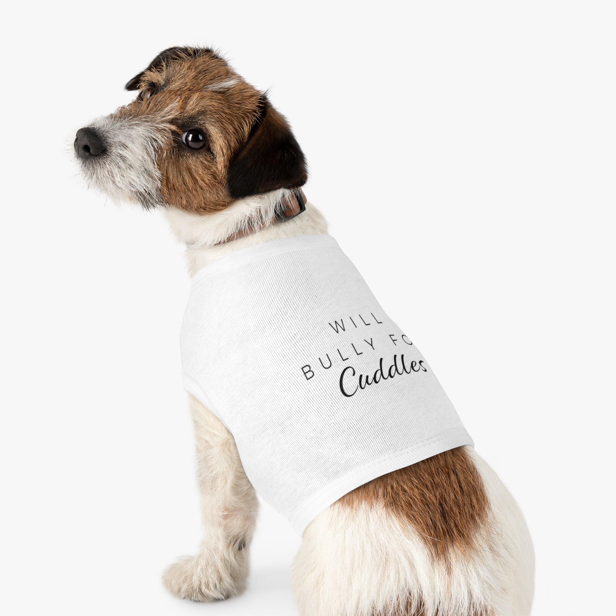 "Will Bully for Cuddles" Dog Tank