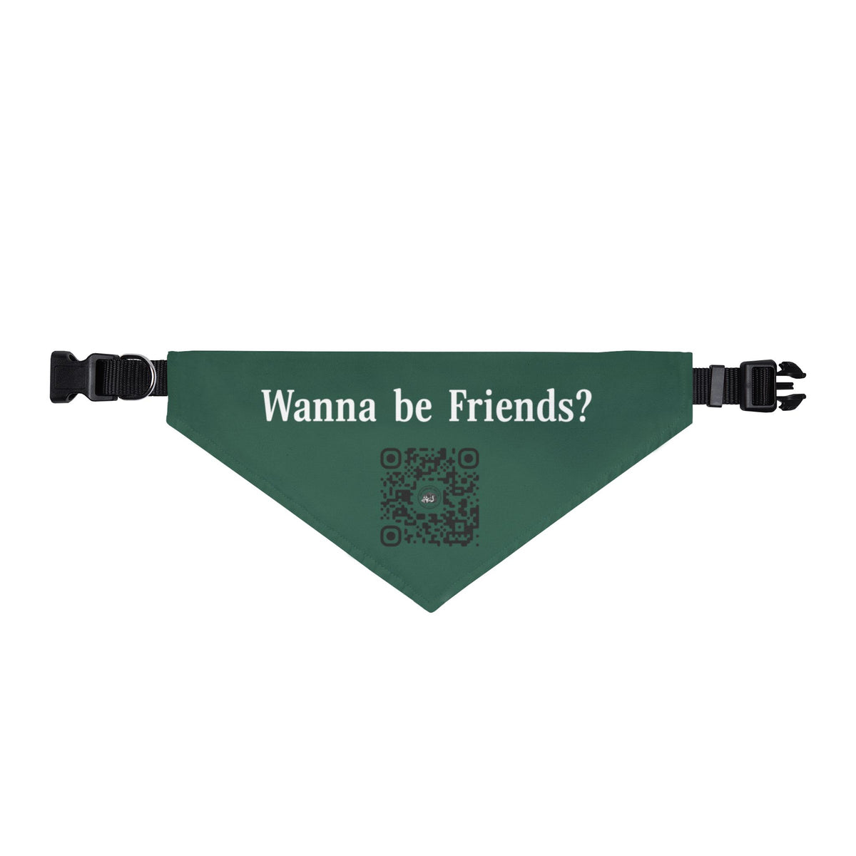 follow bruce Clip-on Pet Bandana