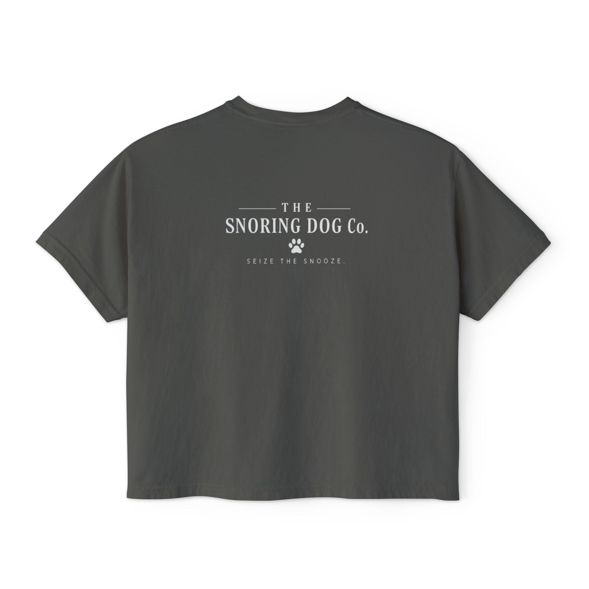 Emotional Support Boxy Tee — Womens Graphic Shirt