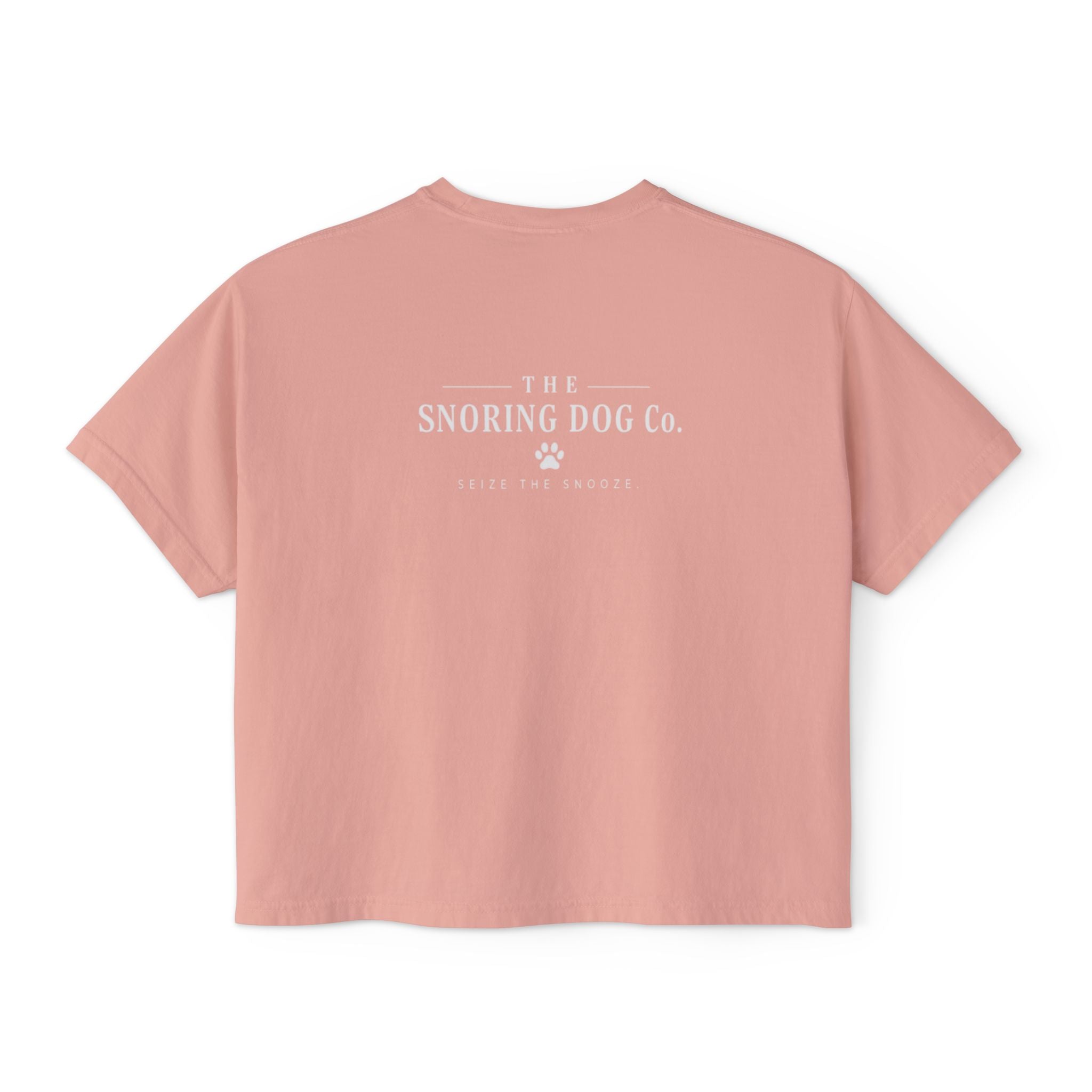 Emotional Support Boxy Tee — Womens Graphic Shirt
