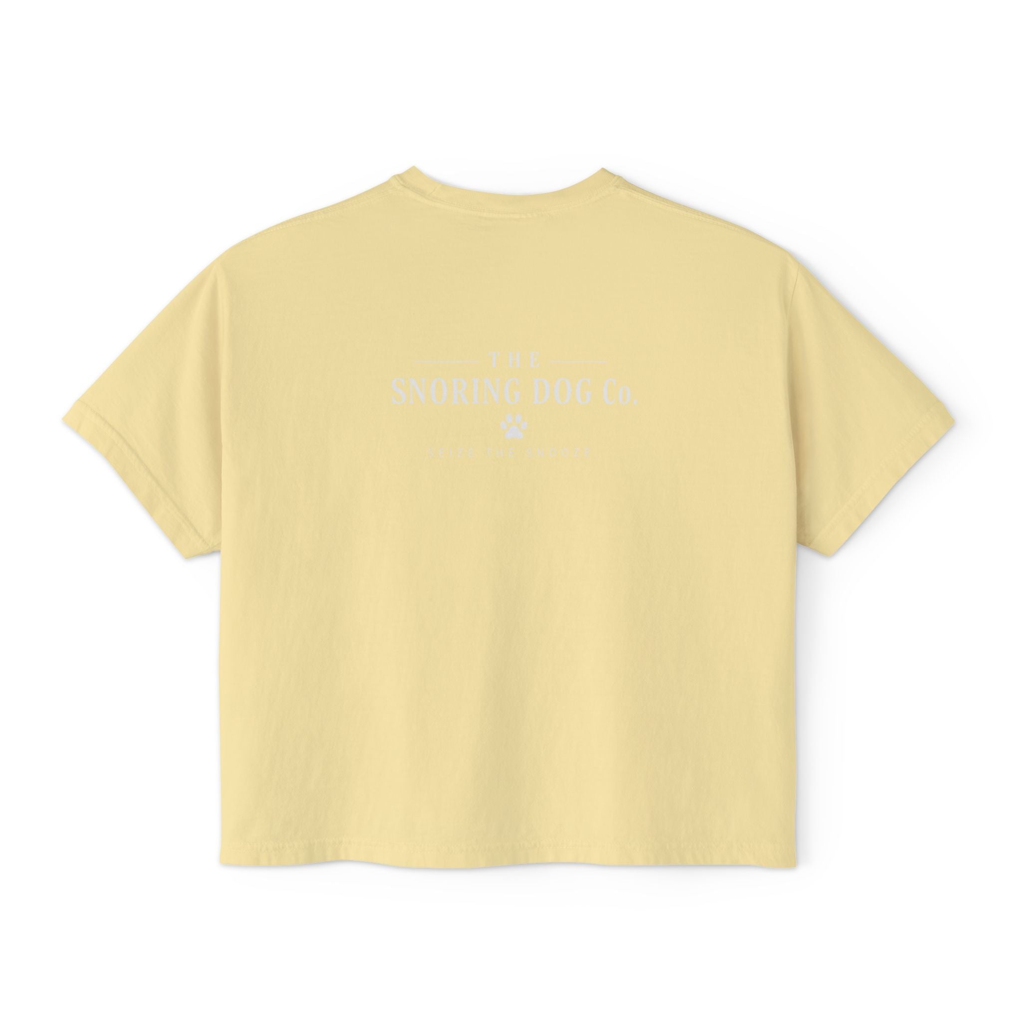 Emotional Support Boxy Tee — Womens Graphic Shirt