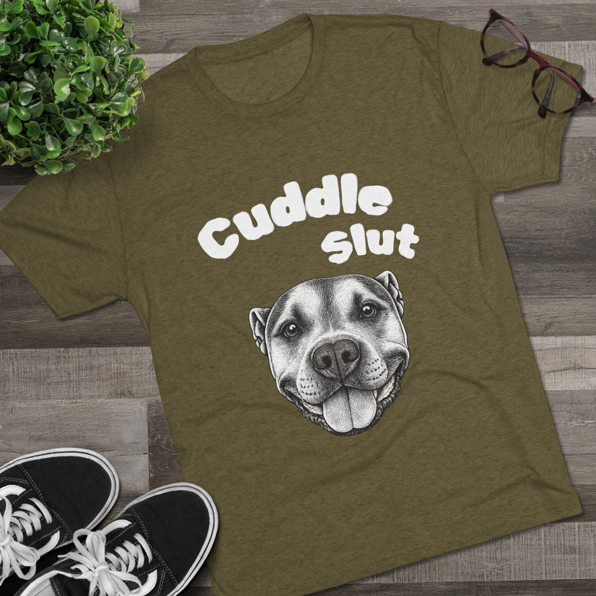 Cuddle Slut Tri-blend T-Shirt