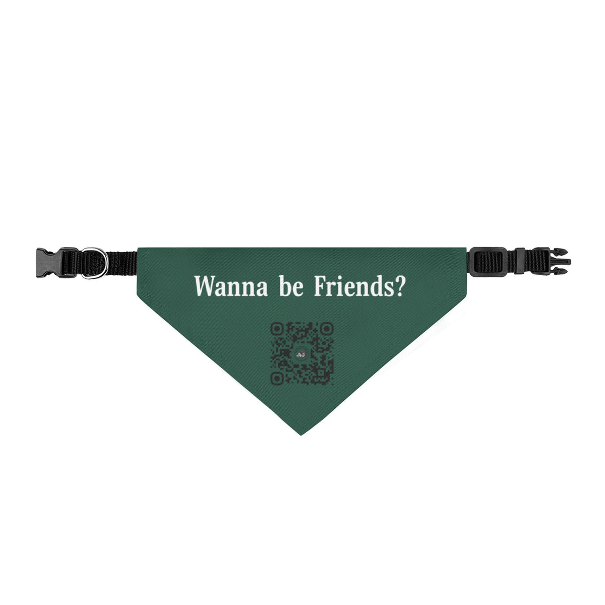 follow bruce Clip-on Pet Bandana