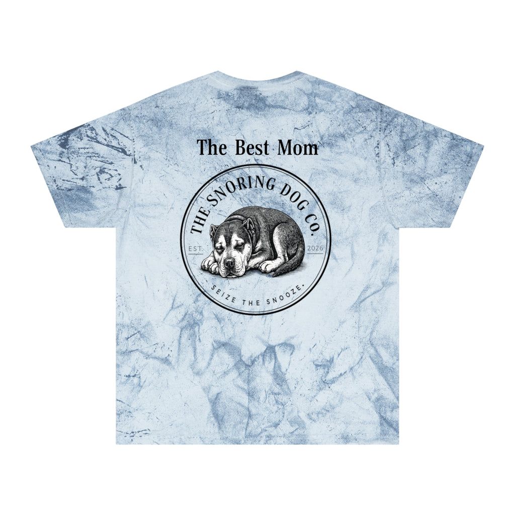 "Bruce's Favorite Bartender" & "The Best Mom" tie-dye shirt