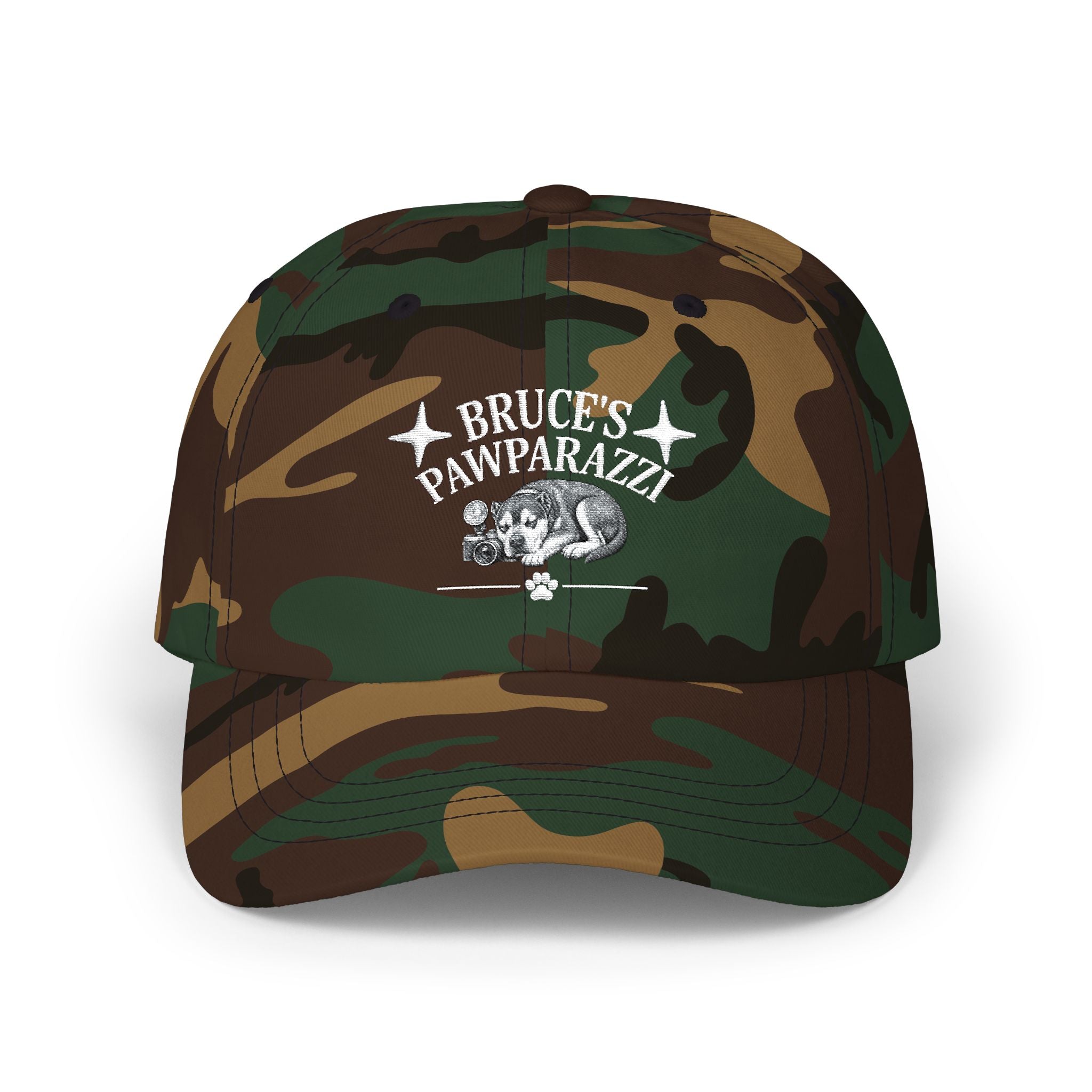 "Bruce’s Pawparazzi" Baseball Hat
