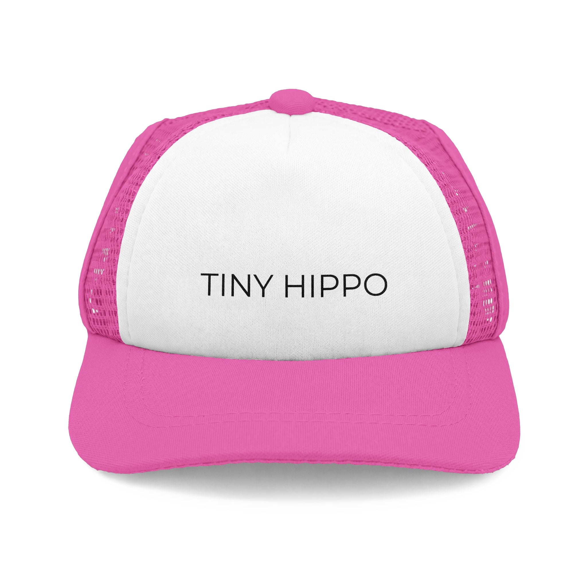 Tiny Hippo Foam Dog Cap