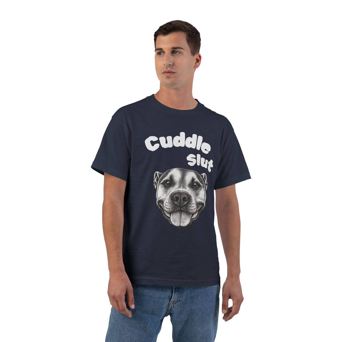 Beefy Cuddle Slut Dog T-Shirt