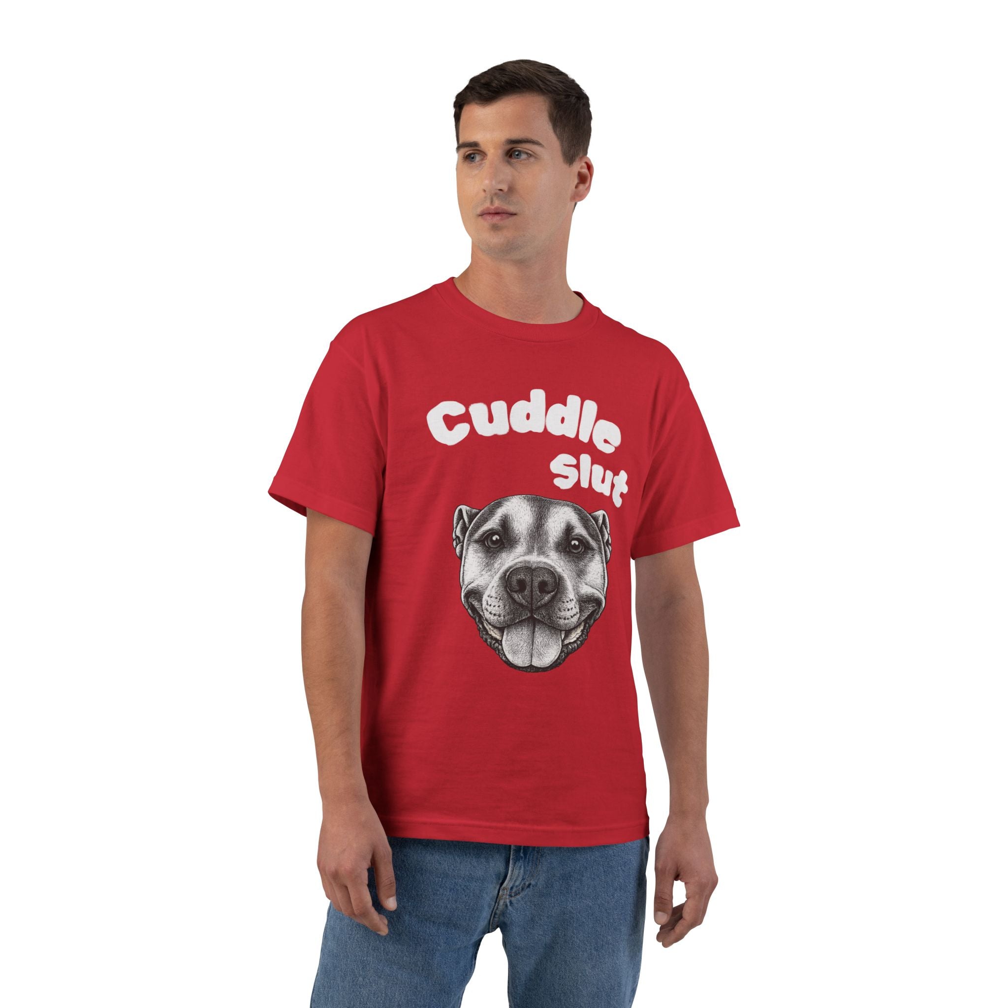 Beefy Cuddle Slut Dog T-Shirt