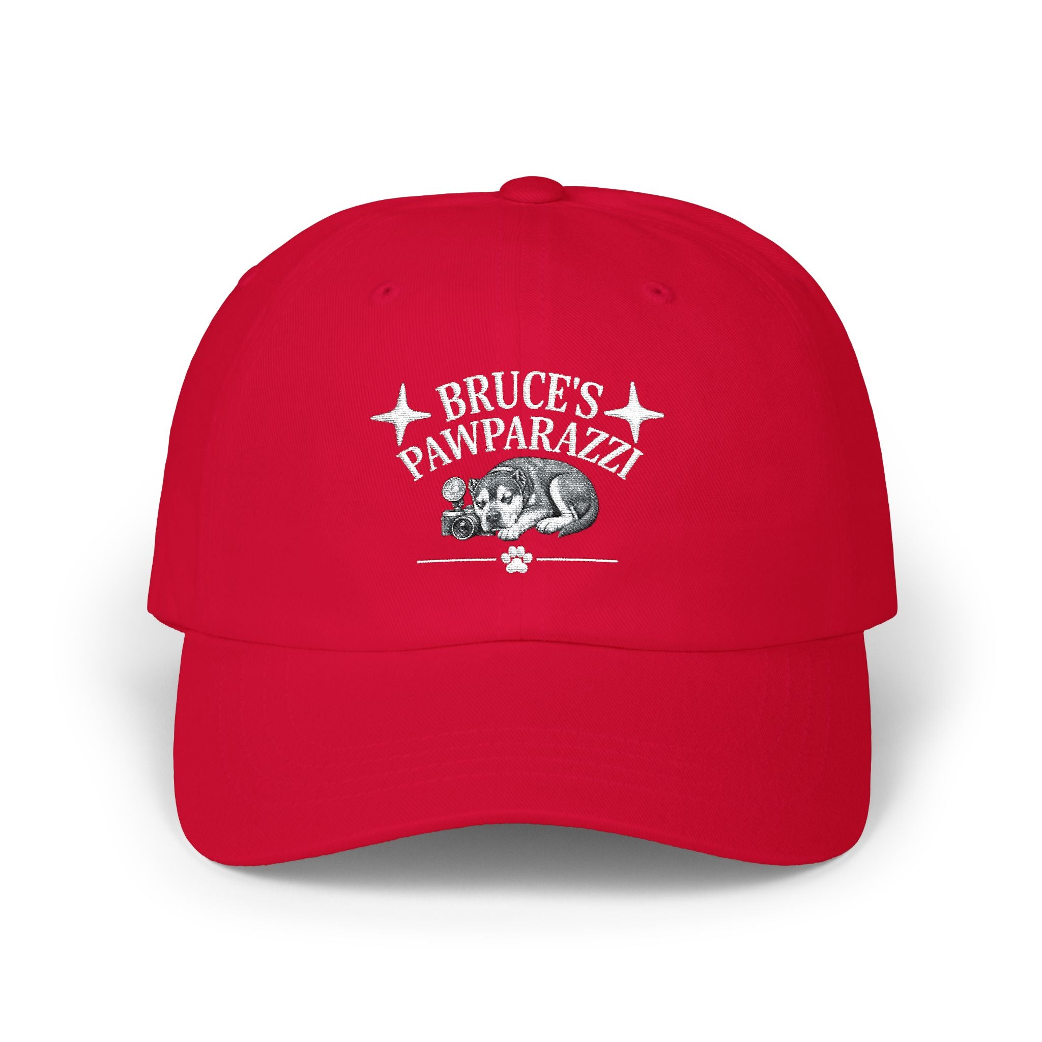 "Bruce’s Pawparazzi" Baseball Hat