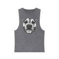 Bruce Smile — Stonewash Muscle Tee