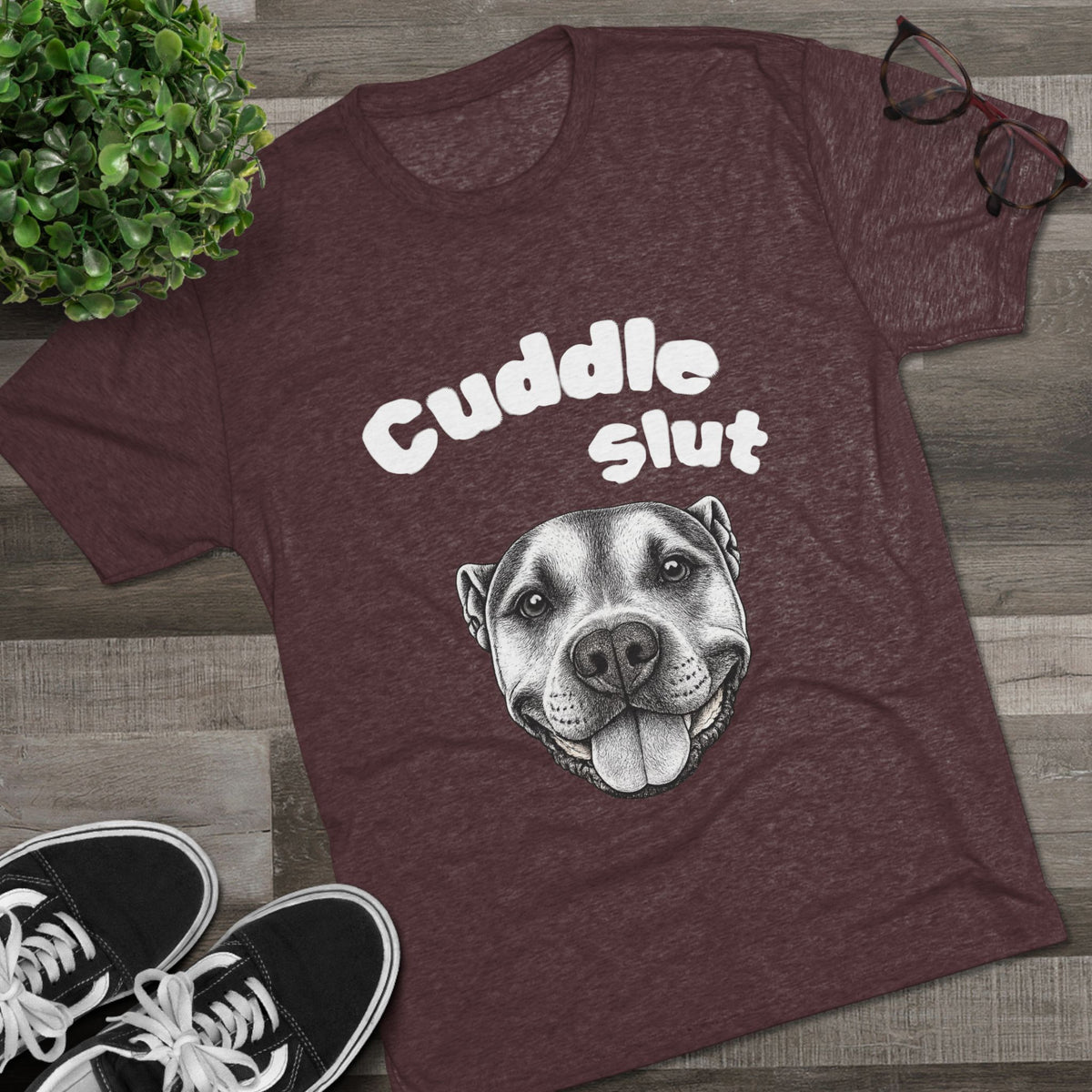 Cuddle Slut Tri-blend T-Shirt