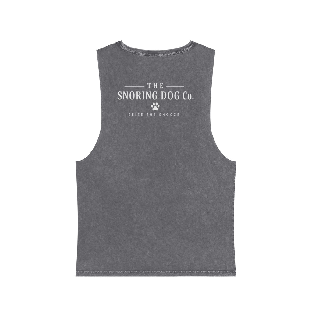 Bruce Smile — Stonewash Muscle Tee
