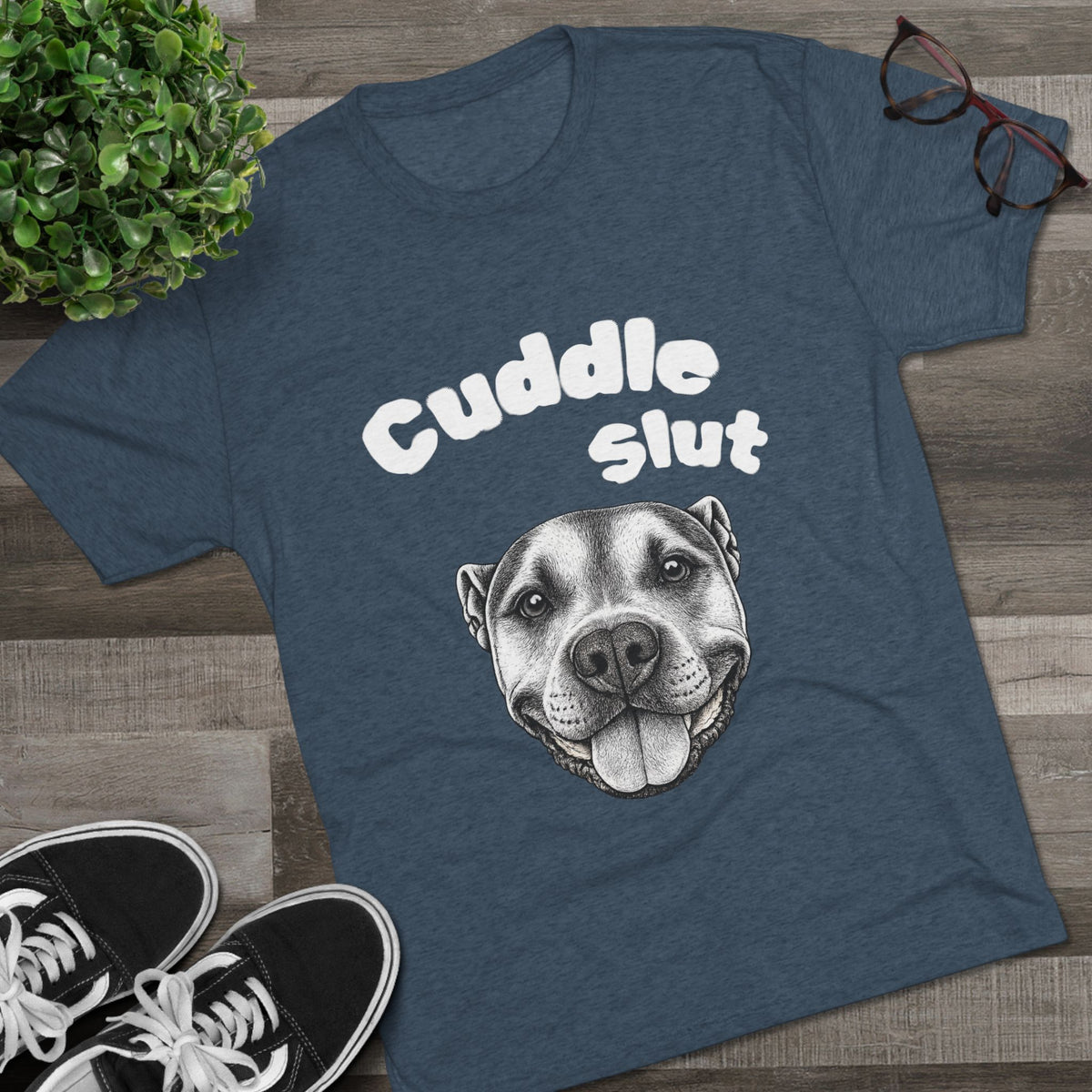 Cuddle Slut Tri-blend T-Shirt
