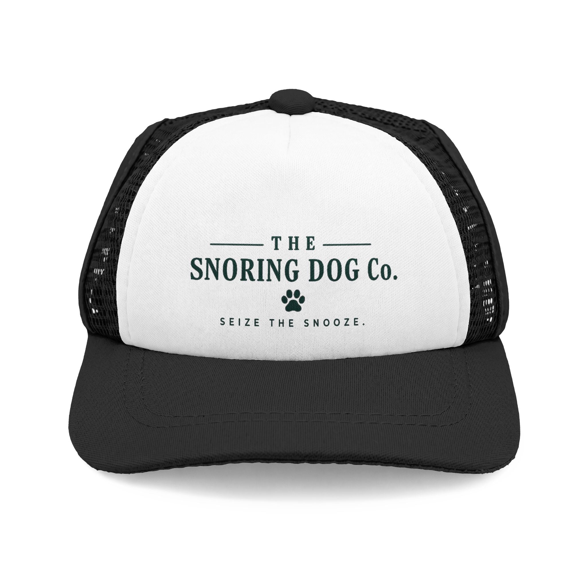 The Snoring Dog Co. Foam Trucker Hat - 'Seize The Snooze' Pet Lover Cap
