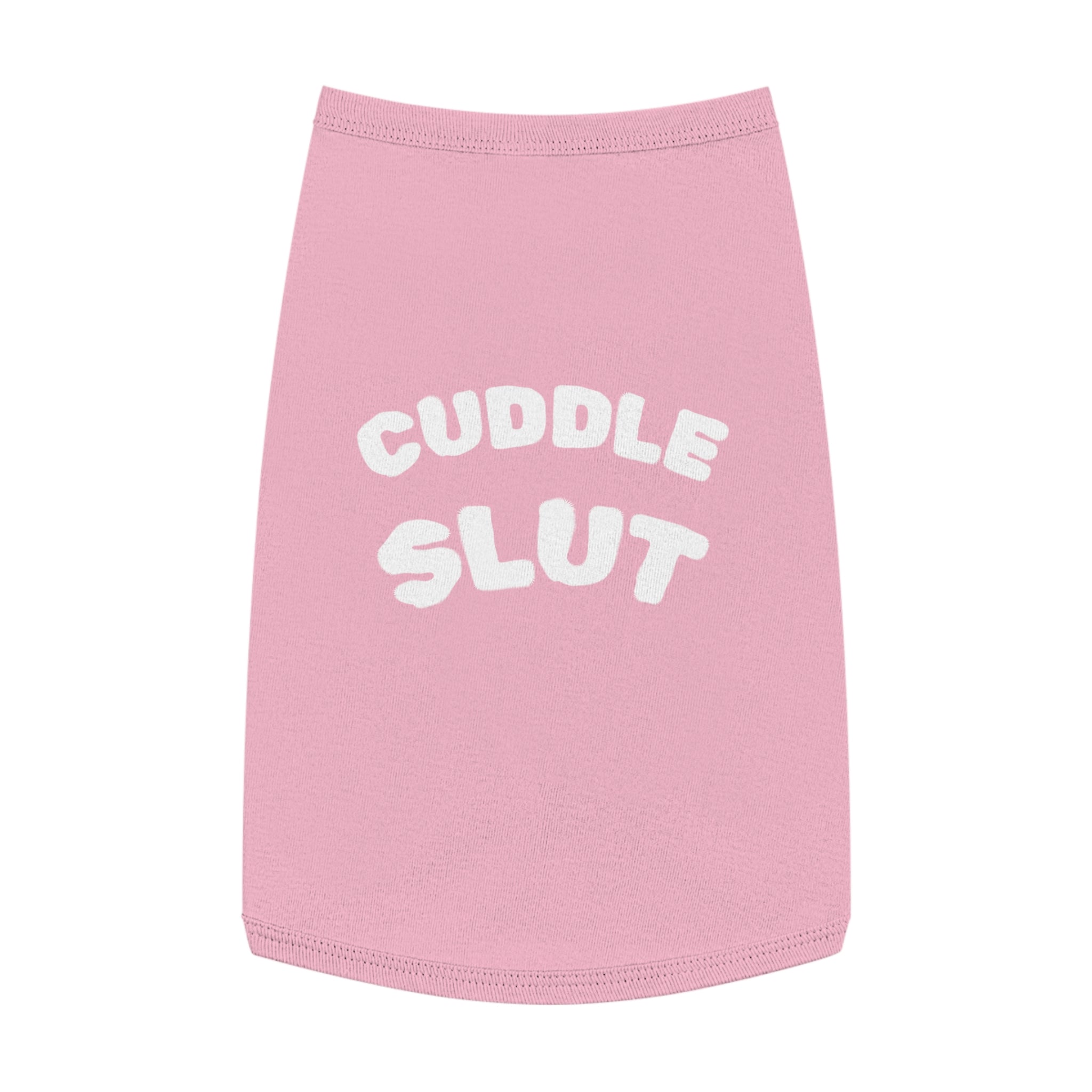 "Cuddle Slut" Funny Dog Shirt