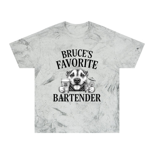 "Bruce's Favorite Bartender" & "The Best Mom" tie-dye shirt